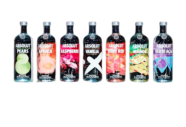 ABSOLUT - FLAVOURS -Case